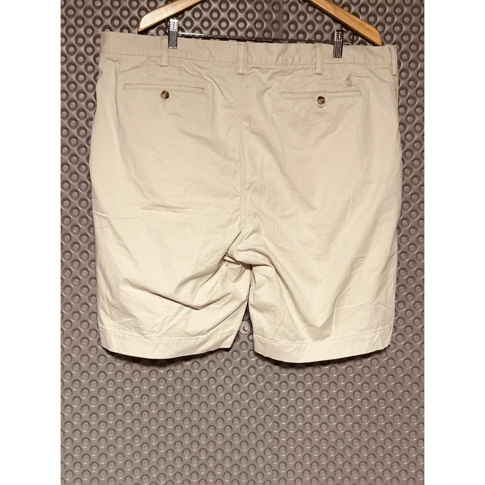 Polo Ralph Lauren Classic Fit Flat Front Chino Shorts Mens 42T (Tall) Preppy